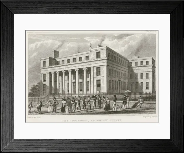 Framed Print : Liverpool Infirmary Framed Print : Liverpool Infirmary