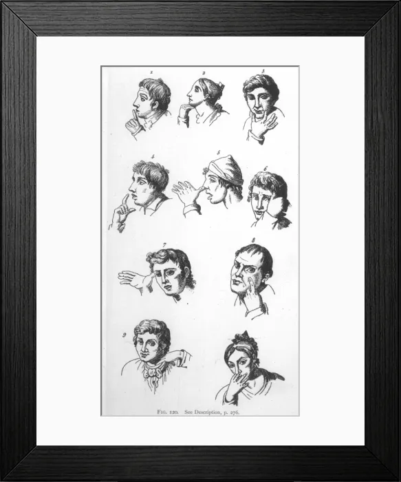 Framed Print : Customs / Gesture Framed Print : Customs / Gesture