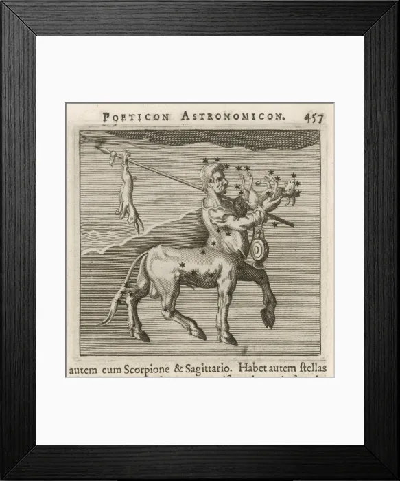 Framed Print : Centaurs Star Figure 17C Framed Print : Centaurs Star Figure 17C