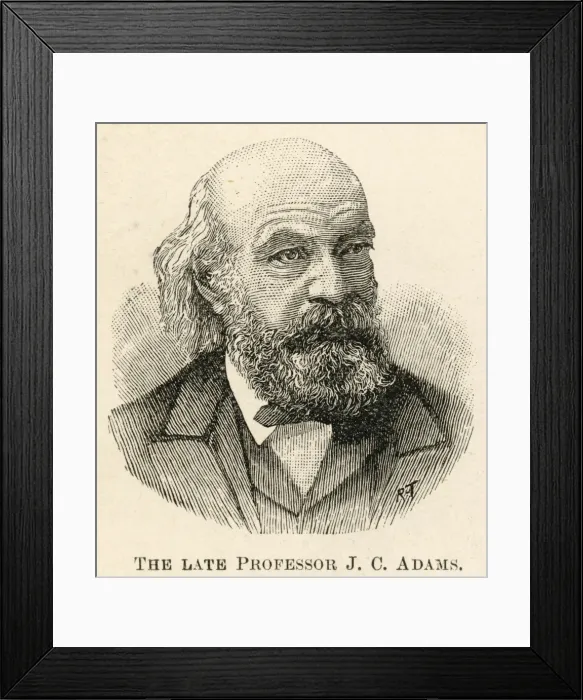 Framed Print : John Couch Adams Framed Print : John Couch Adams