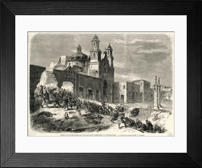 Framed Print : French Take Puebla Framed Print : French Take Puebla