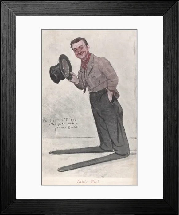 Framed Print : Little Tich / Van Beers Framed Print : Little Tich / Van Beers