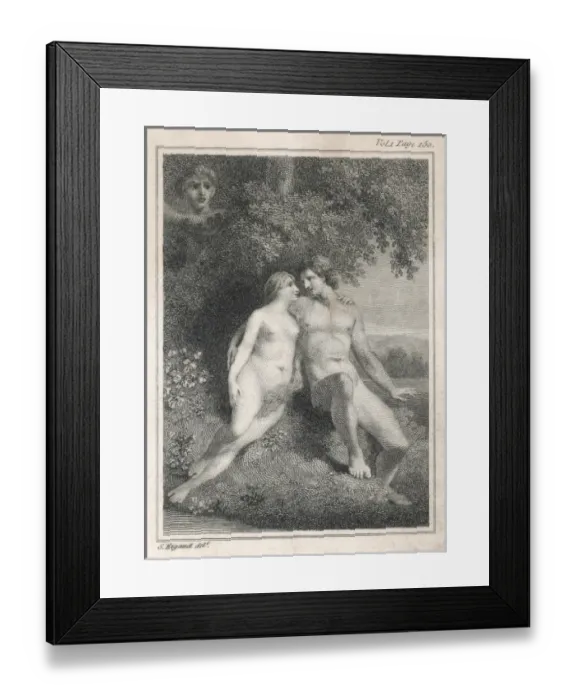 Framed Print : Milton / Paradise Lost Framed Print : Milton / Paradise Lost