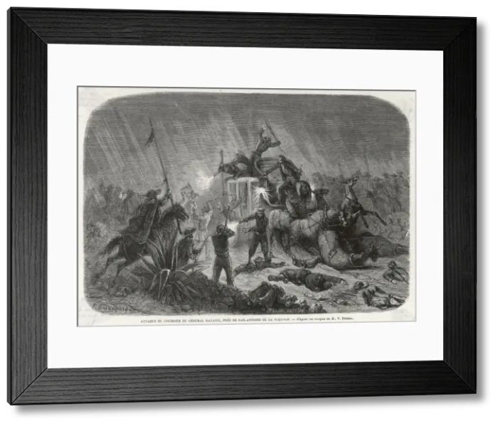 Framed Print : Guerrilla Attack Framed Print : Guerrilla Attack
