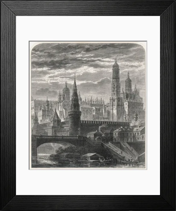 Framed Print : KREMLIN / 1860 Framed Print : KREMLIN / 1860
