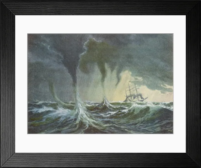 Framed Print : WATERSPOUT Framed Print : WATERSPOUT