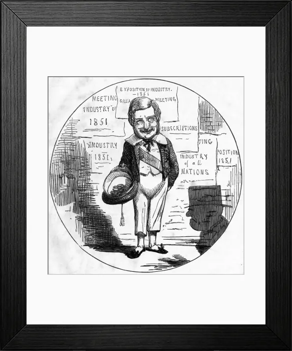 Framed Print : Prince Albert Soliciting Framed Print : Prince Albert Soliciting