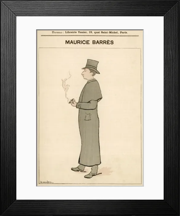 Framed Print : Maurice Barres Framed Print : Maurice Barres