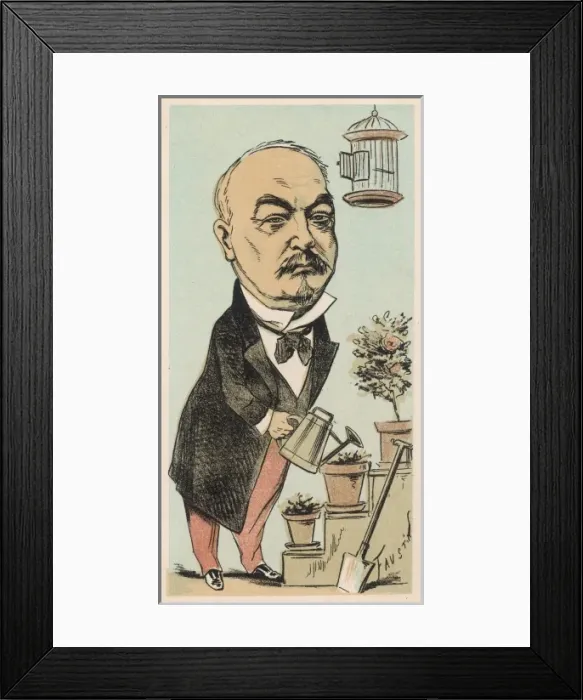 Framed Print : Achille-Francois Bazaine