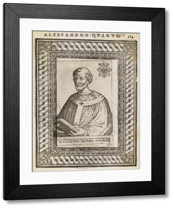 Framed Print : Pope Alexander IV Framed Print : Pope Alexander IV
