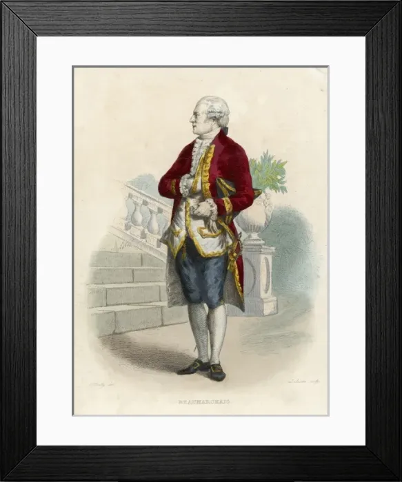 Framed Print : Male Type / Beaumarchais Framed Print : Male Type / Beaumarchais