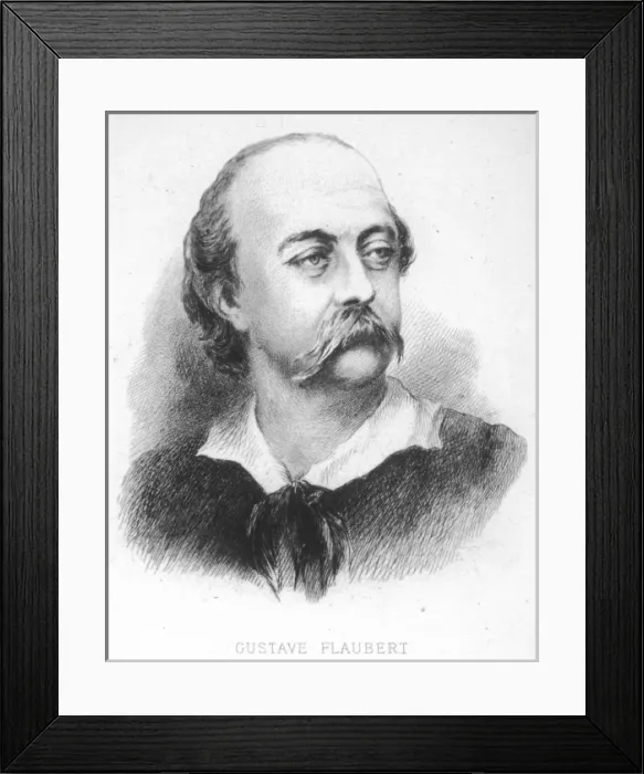Framed Print : Flaubert Commanville Framed Print : Flaubert Commanville