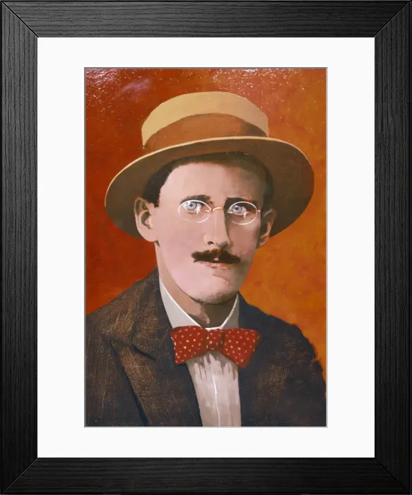 Framed Print : James Joyce Framed Print : James Joyce