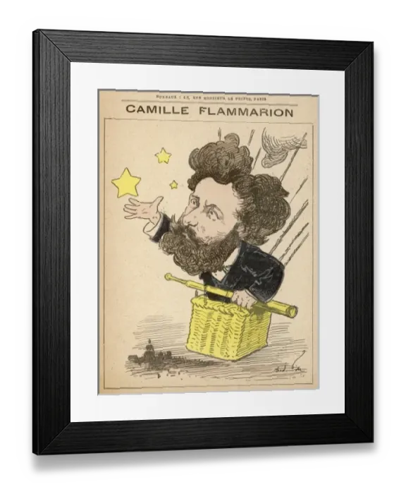 Framed Print : FLAMMARION (1842 - 1925) Framed Print : FLAMMARION (1842 - 1925)