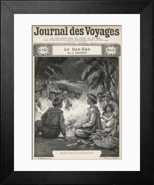 Framed Print : Racial / Tahiti 1903 Framed Print : Racial / Tahiti 1903