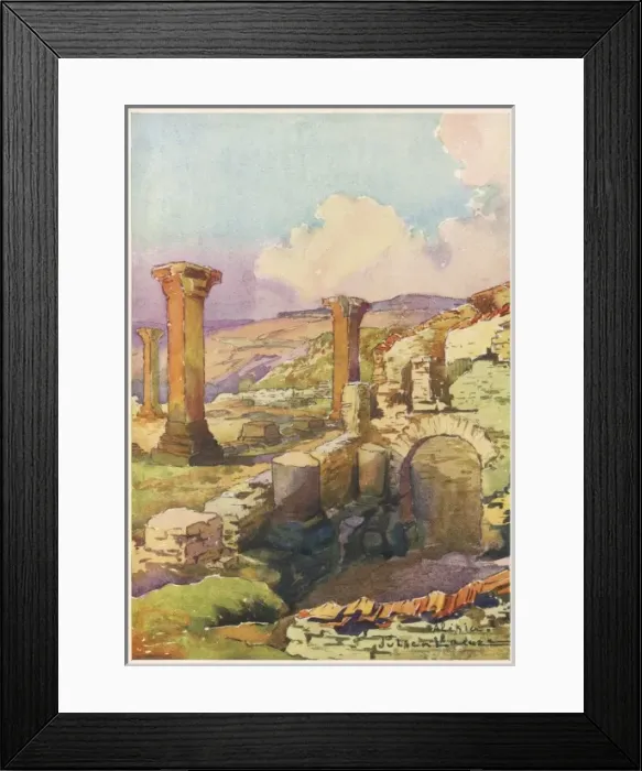 Framed Print : France / Archae / Alesia Framed Print : France / Archae / Alesia