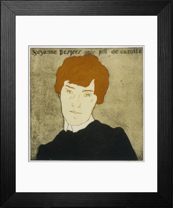 Framed Print : Poil De Carotte Despres Framed Print : Poil De Carotte Despres