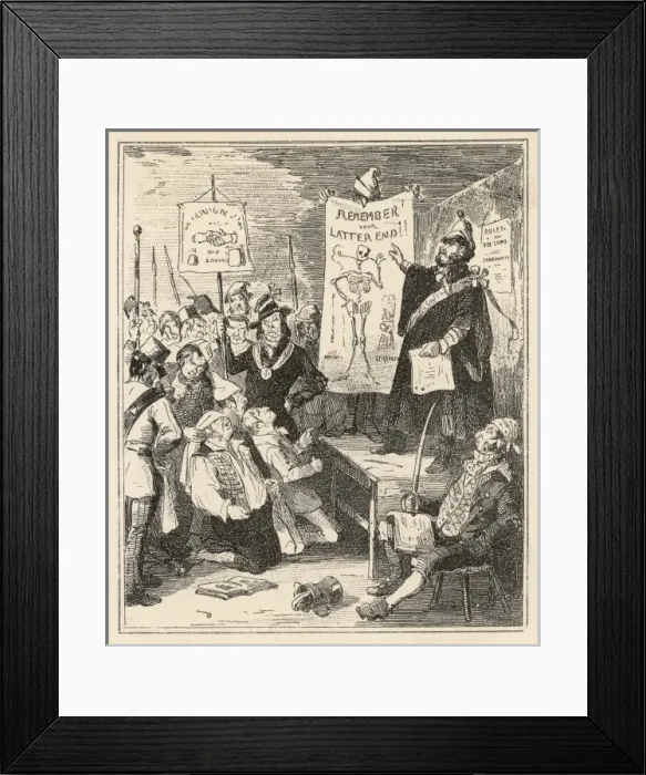Framed Print : Early Trade Union C1835 Framed Print : Early Trade Union C1835