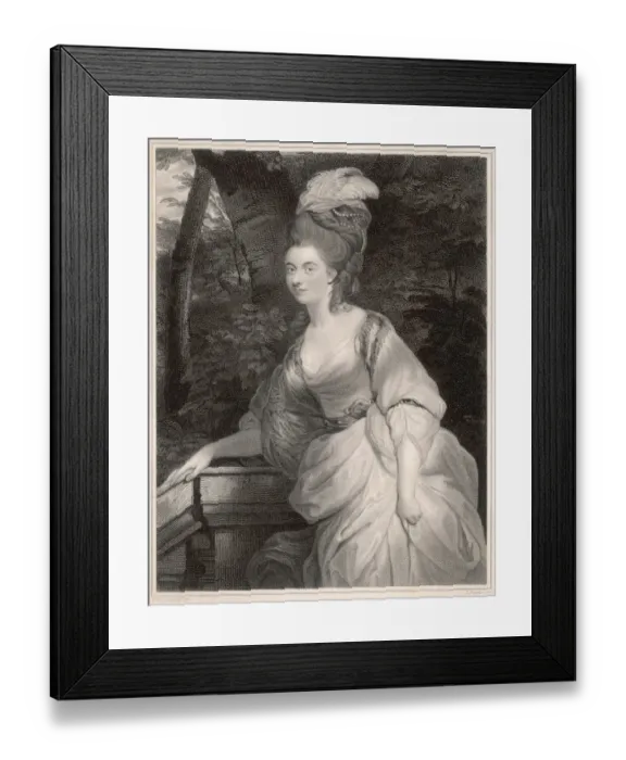 Framed Print : Georgiana / Duchess / F man Framed Print : Georgiana / Duchess / F man