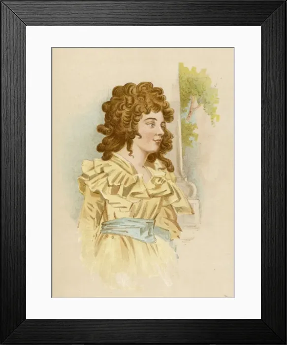 Framed Print : Georgiana / Duchess / Jesse Framed Print : Georgiana / Duchess / Jesse