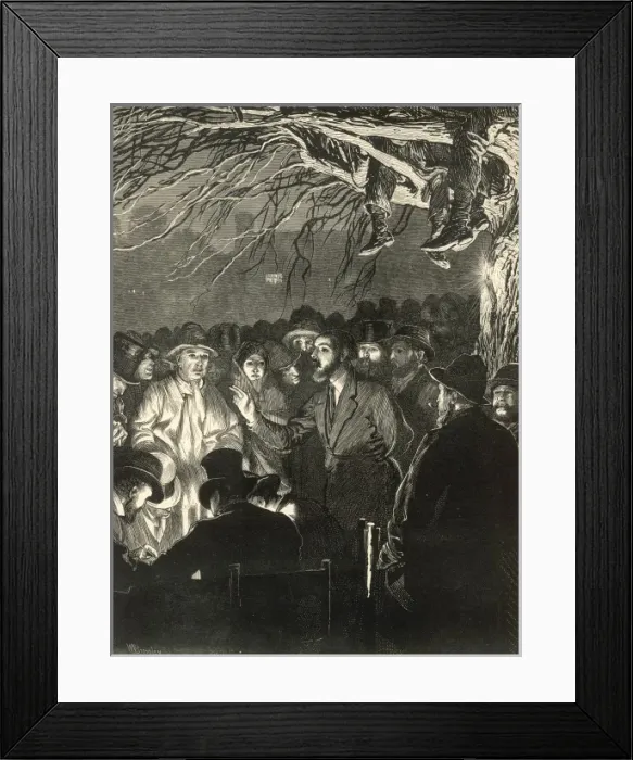 Framed Print : Agricultural Strike