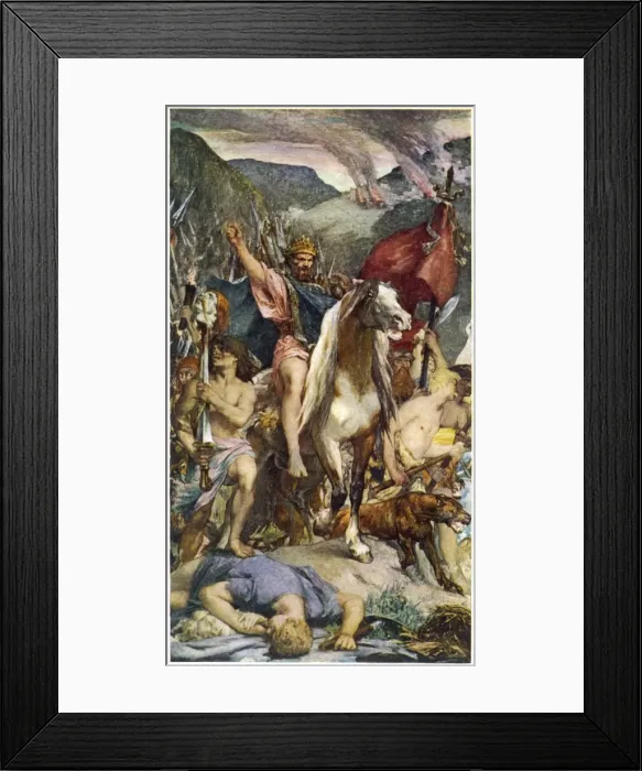 Framed Print : Attila (Delaunay) Framed Print : Attila (Delaunay)