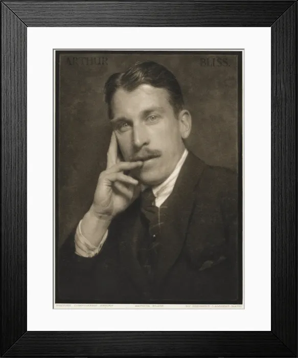 Framed Print : Sir Arthur Bliss Framed Print : Sir Arthur Bliss
