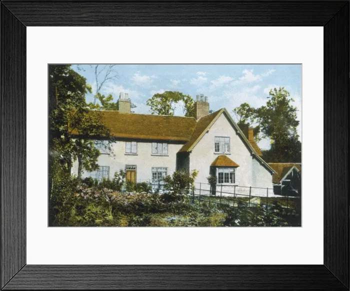 Framed Print : George Eliot / Arbury Farm Framed Print : George Eliot / Arbury Farm