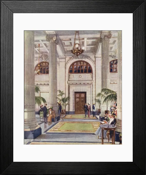 Framed Print : Midland Hotel / Liverpool Framed Print : Midland Hotel / Liverpool