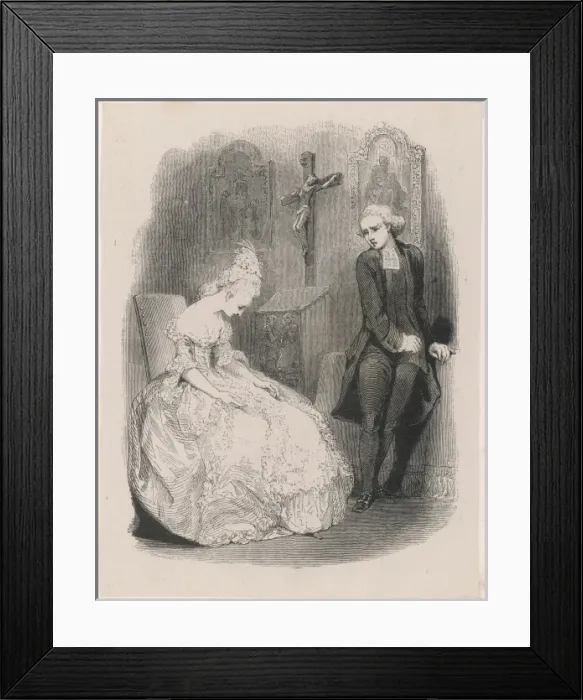 Framed Print : Prevost / Manon Lescaut Framed Print : Prevost / Manon Lescaut