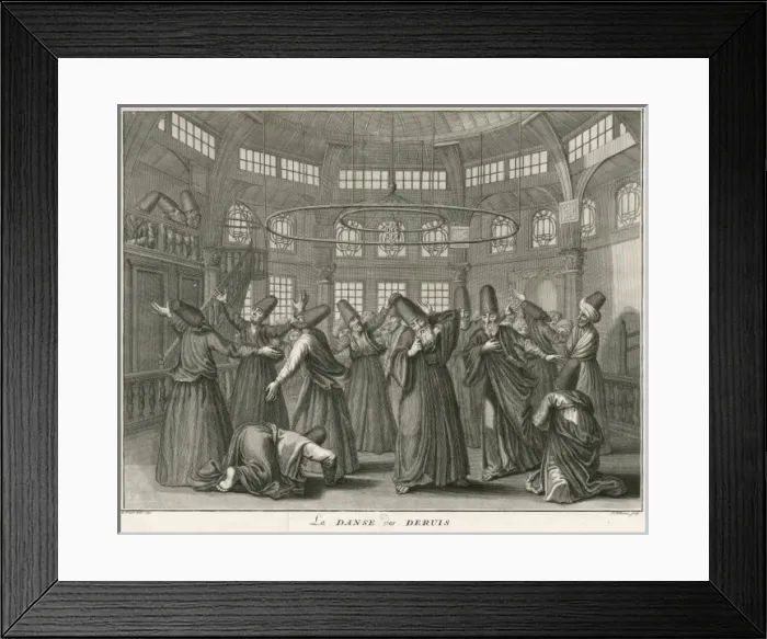 Framed Print : Islam / Whirling Dervishes Framed Print : Islam / Whirling Dervishes