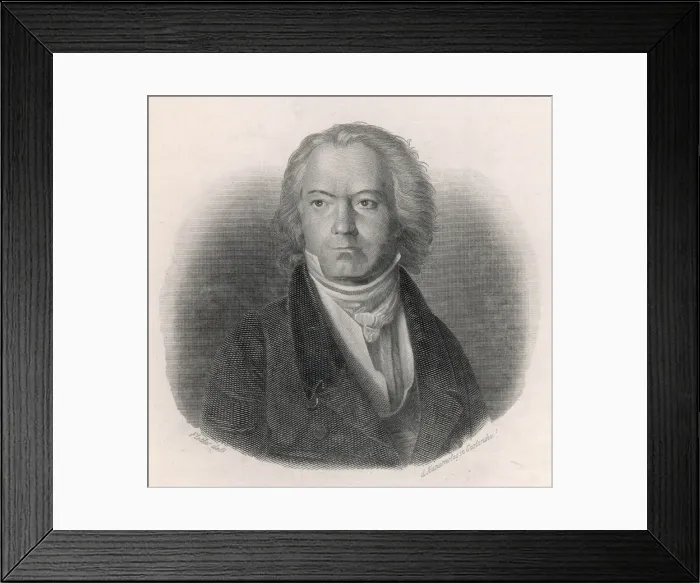 Framed Print : Beethoven  /  Flethe