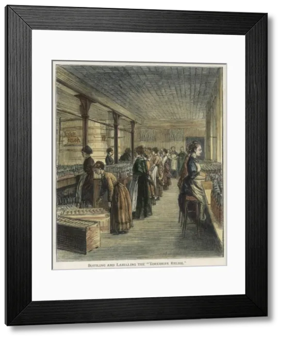 Framed Print : Preparing Food - Relish Framed Print : Preparing Food - Relish