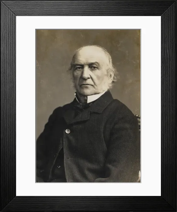 Framed Print : We Gladstone / Anon Photo Framed Print : We Gladstone / Anon Photo