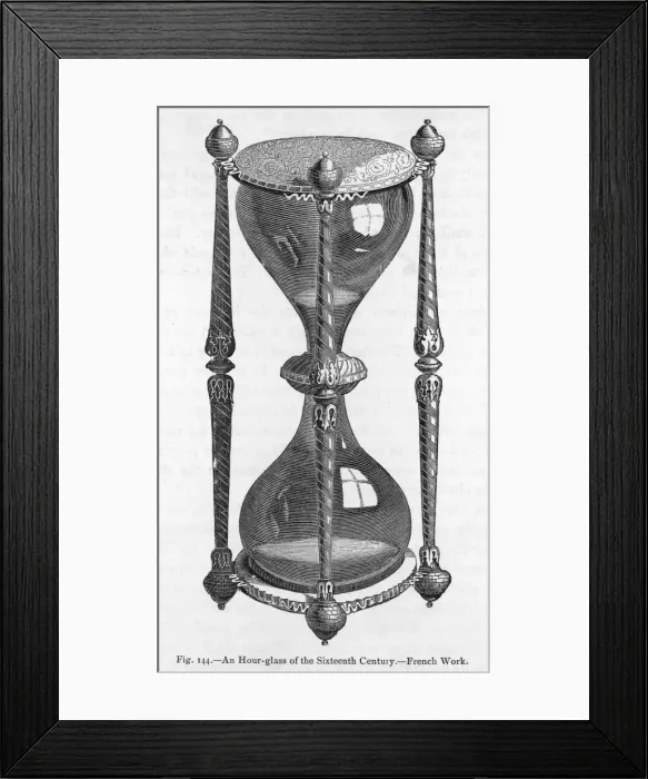 Framed Print : Time / Hourglass Framed Print : Time / Hourglass