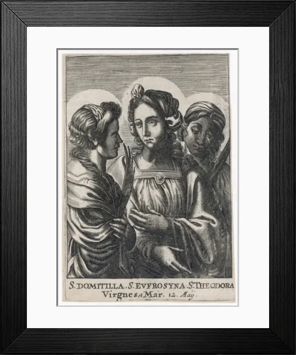 Framed Print : Saint Domitilla Framed Print : Saint Domitilla