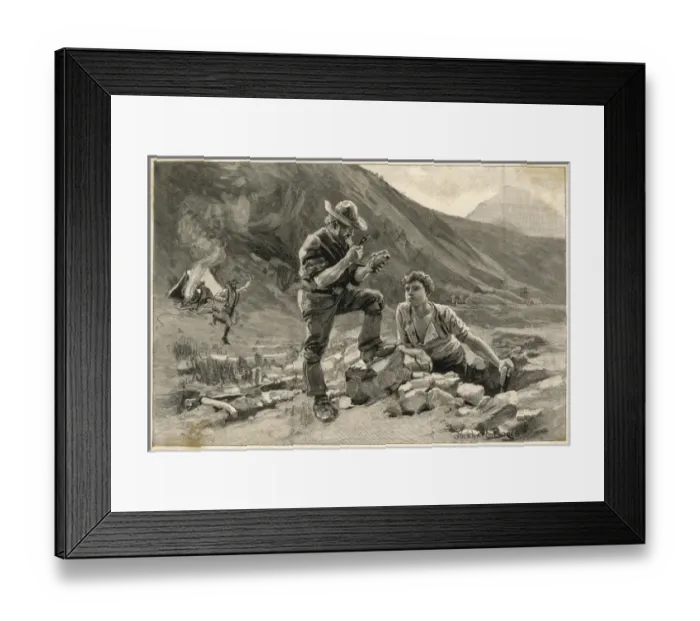 Framed Print : Gold Prospectors Framed Print : Gold Prospectors