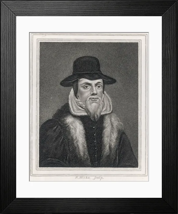 Framed Print : FOXE (1516 - 1587) Framed Print : FOXE (1516 - 1587)