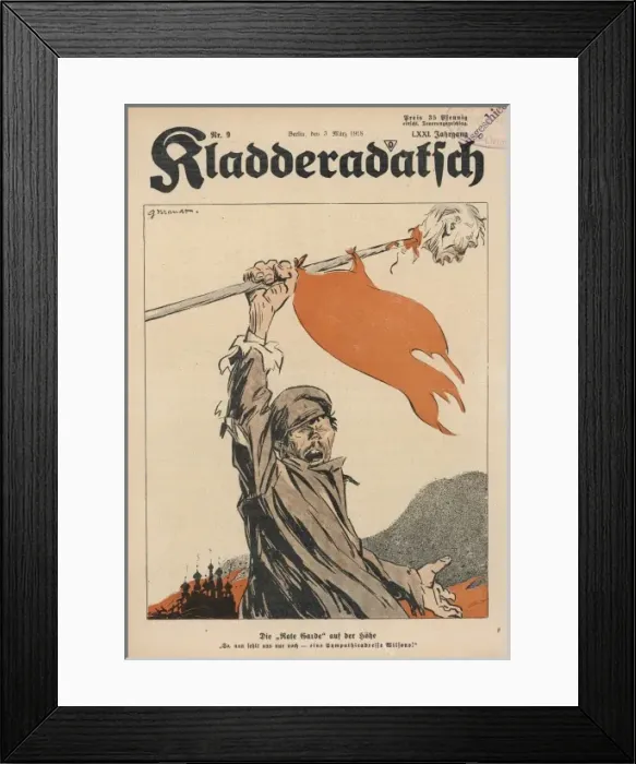 Framed Print : The Red Guard Triumphant Framed Print : The Red Guard Triumphant