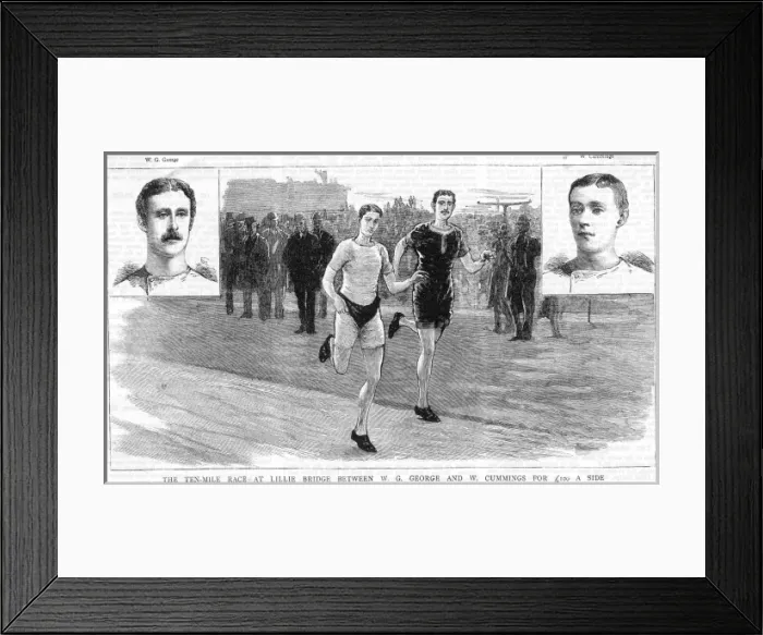 Framed Print : Sport / Athletics: running Framed Print : Sport / Athletics: running