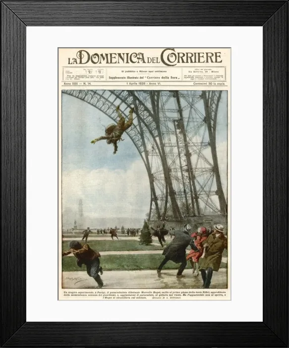 Framed Print : Paris / Eiffel Tower 1928 Framed Print : Paris / Eiffel Tower 1928