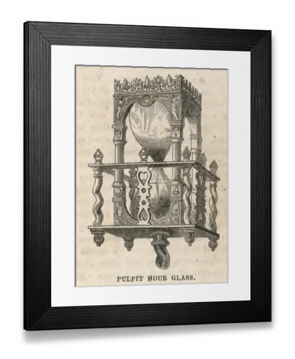 Framed Print : Time / Hourglass Framed Print : Time / Hourglass
