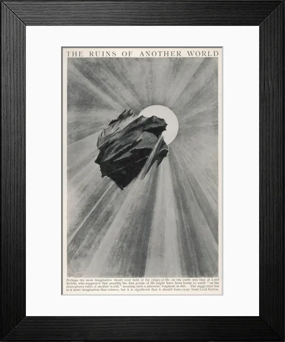 Framed Print : Lord Kelvin Speculates Framed Print : Lord Kelvin Speculates
