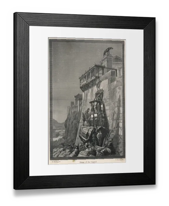Framed Print : Geese Warn Rome of Gauls Framed Print : Geese Warn Rome of Gauls