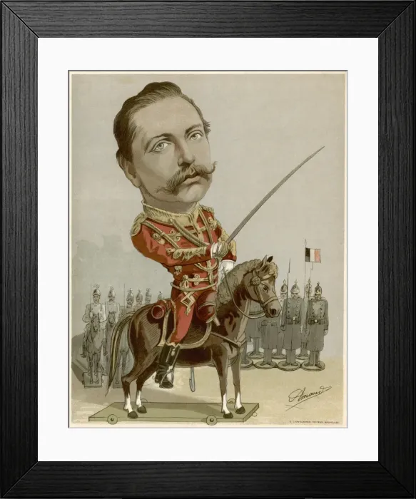 Framed Print : Wilhelm Ii  /  Amand 1890
