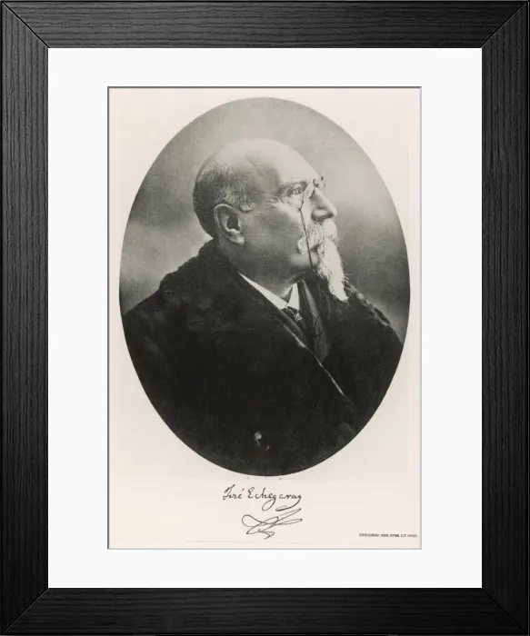 Framed Print : Jose Echegaray Y Eizagui Framed Print : Jose Echegaray Y Eizagui