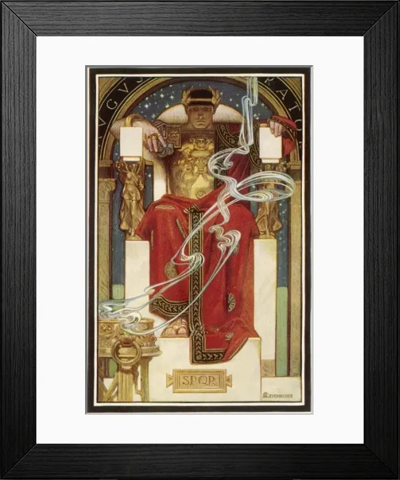 Framed Print : Augustus / Emperor / Century Framed Print : Augustus / Emperor / Century