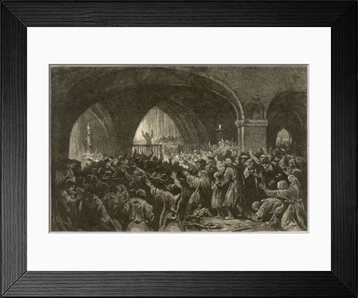 Framed Print : Eve of Day of Doom 1000 Framed Print : Eve of Day of Doom 1000