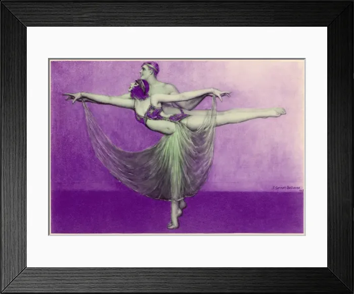 Framed Print : Stage Dancers 1925 Framed Print : Stage Dancers 1925