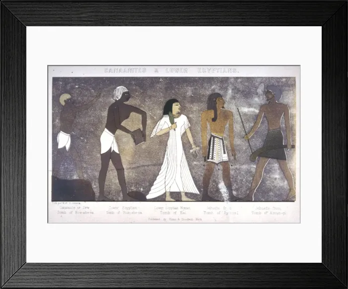 Framed Print : Ancient Egyptian Costume Framed Print : Ancient Egyptian Costume